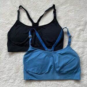 Under Armour sports bras, set of 2